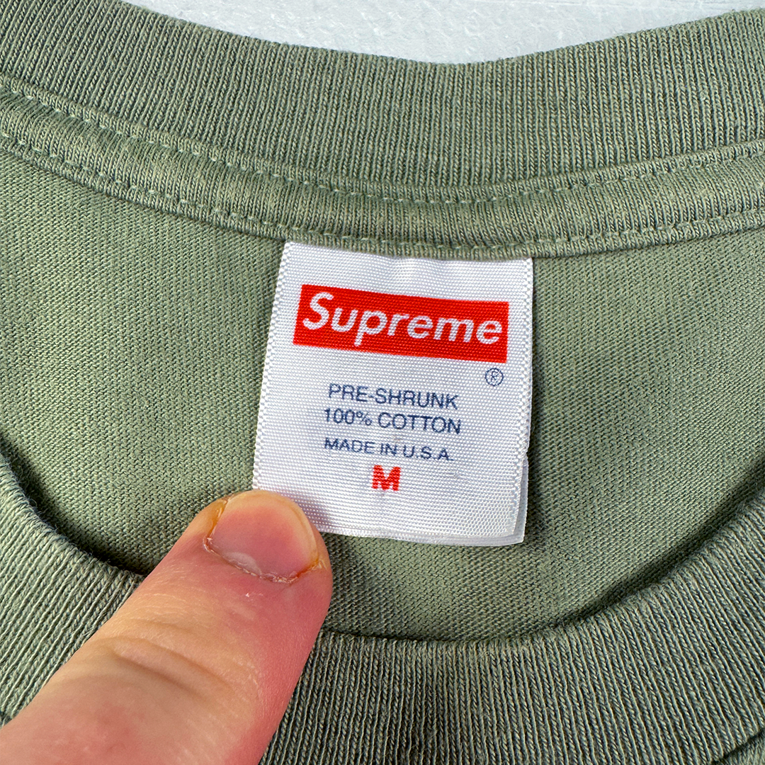 Supreme New York Green Moss Tee (M)