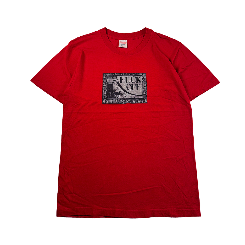 Supreme Fuck Off Red Tee (M)