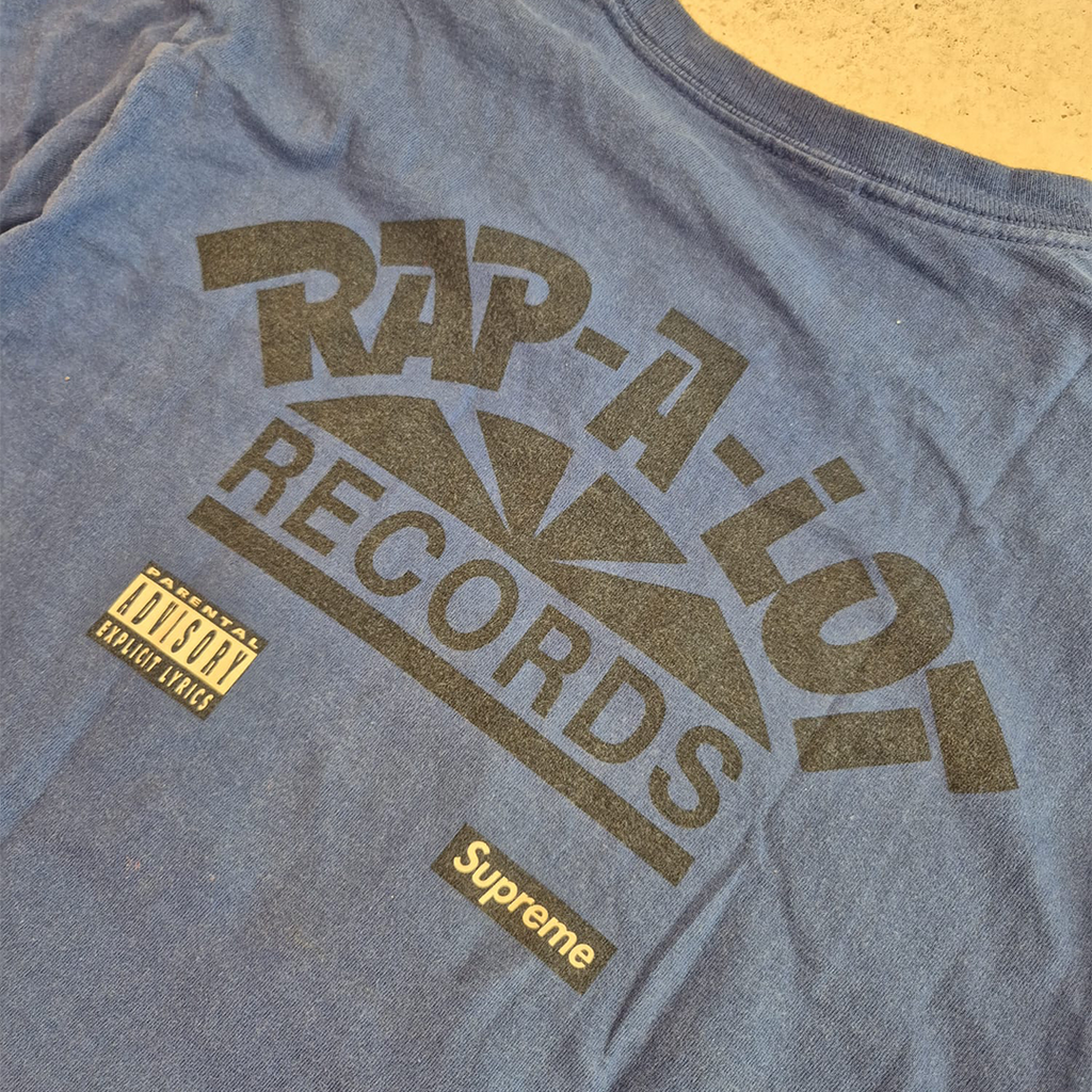 Supreme x Rap-a-lot Records 2017 Geto Boys Blue Tee (M)