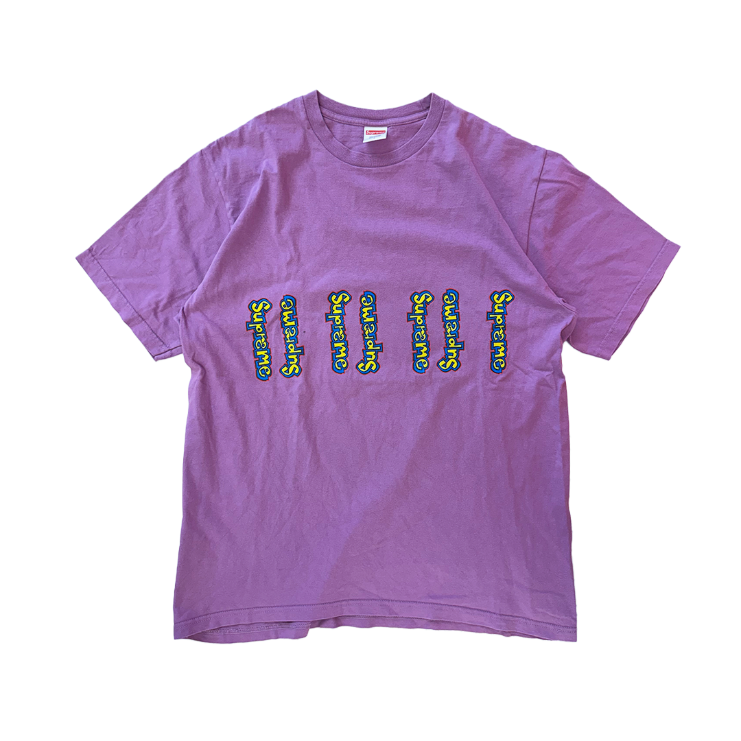 Supreme Gonz Logo Purple Tee (L)