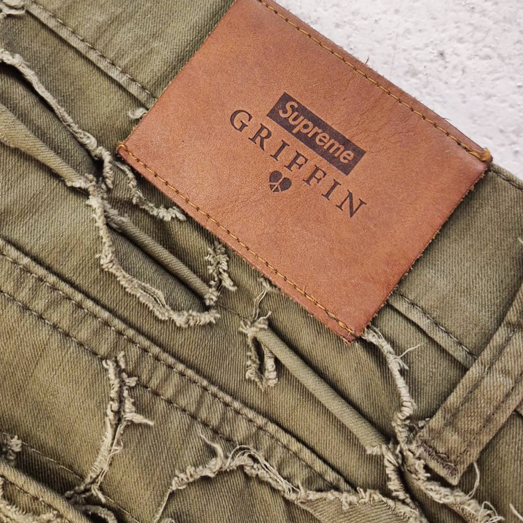 Supreme x Griffin 5 Pocket Olive Pants (36)