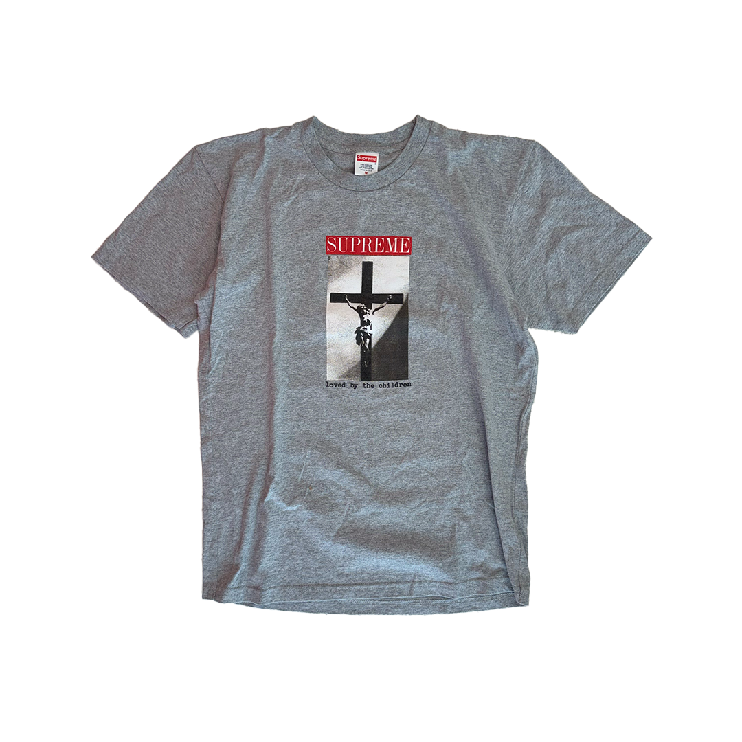 Supreme Loved by the Children Grey Tee (M)