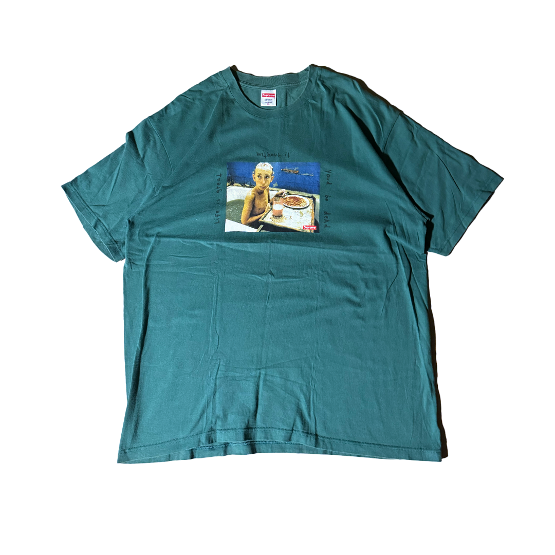 Supreme x Gummo Bath Pine Green Tee (XL)