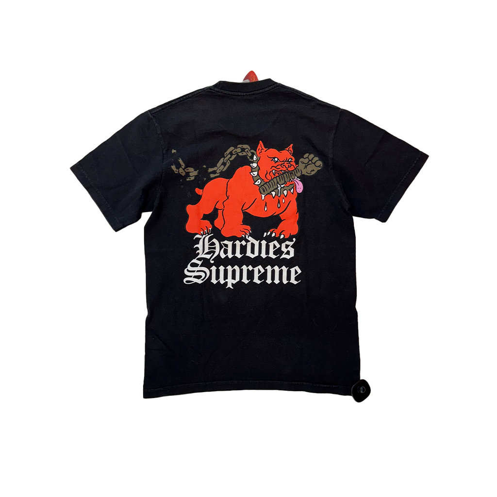 Supreme x Hardies Dog Black Tee (S)