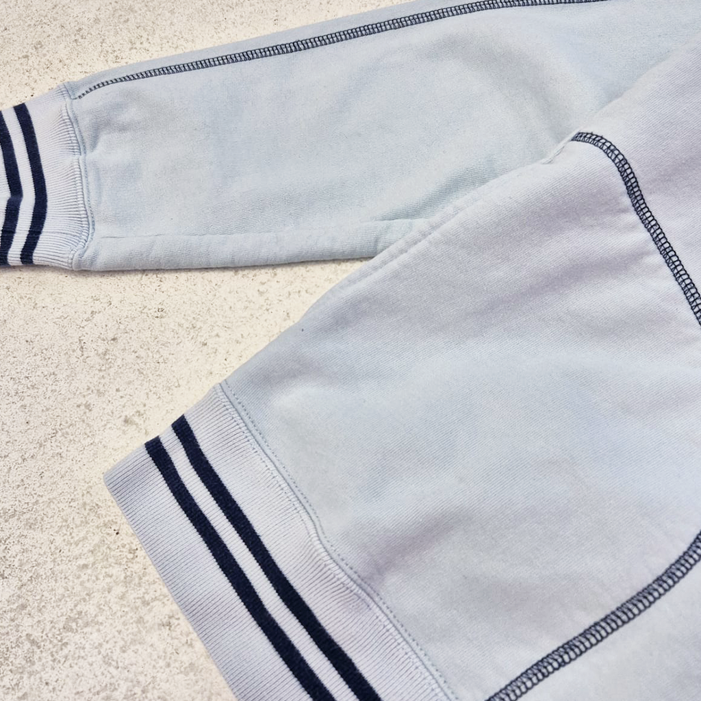 Supreme Contrast Embroidered White Hoodie (M)