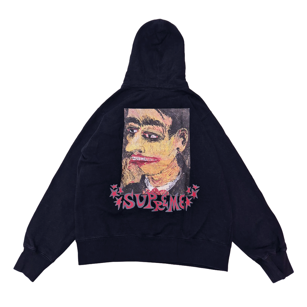 Supreme Portrait Black Hoodie (M)