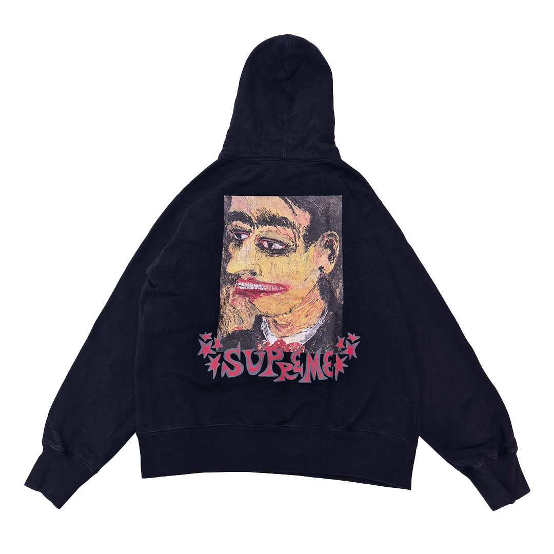 Supreme Portrait Black Hoodie (M)