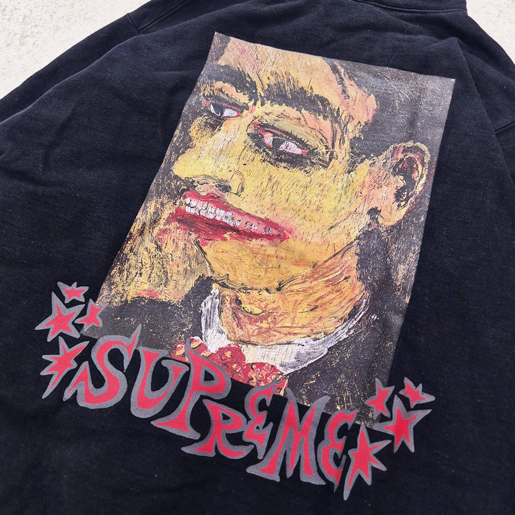 Supreme Portrait Black Hoodie (M)