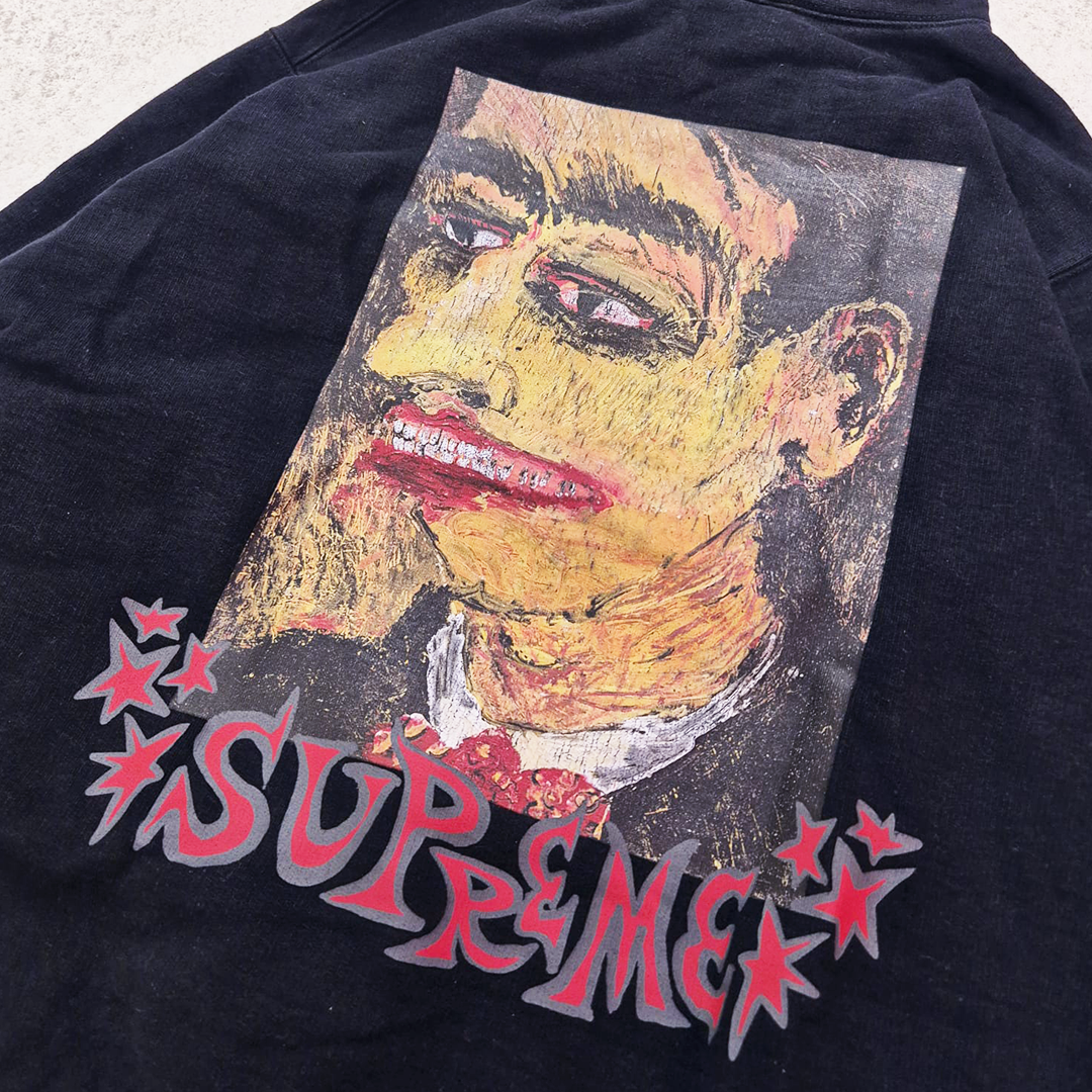 Supreme Portrait Black Hoodie (M)