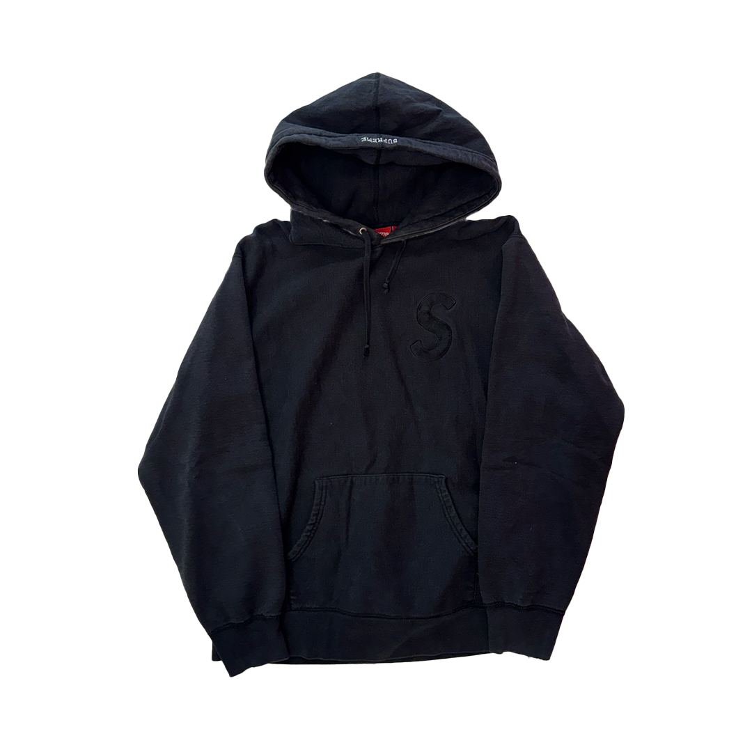 Supreme Tonal S Black Hoodie (XL)