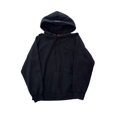 Supreme Tonal S Black Hoodie (XL)