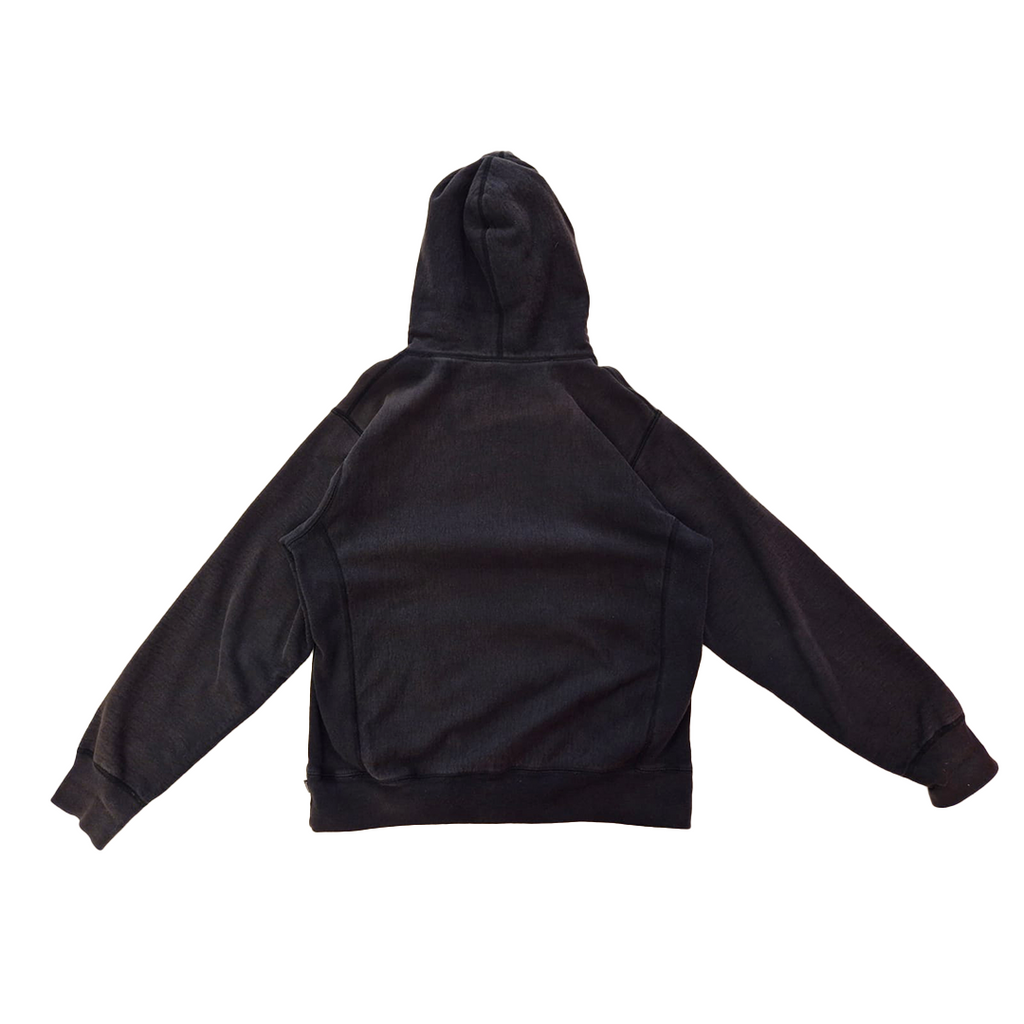 Supreme Perforated Leather Black Hoodie (L)