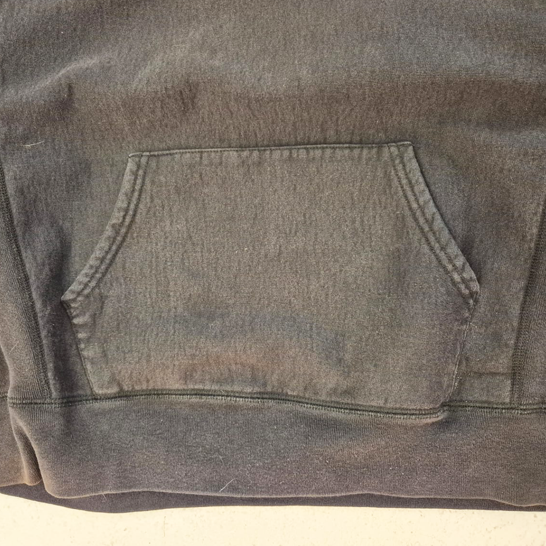 Supreme Perforated Leather Black Hoodie (L)