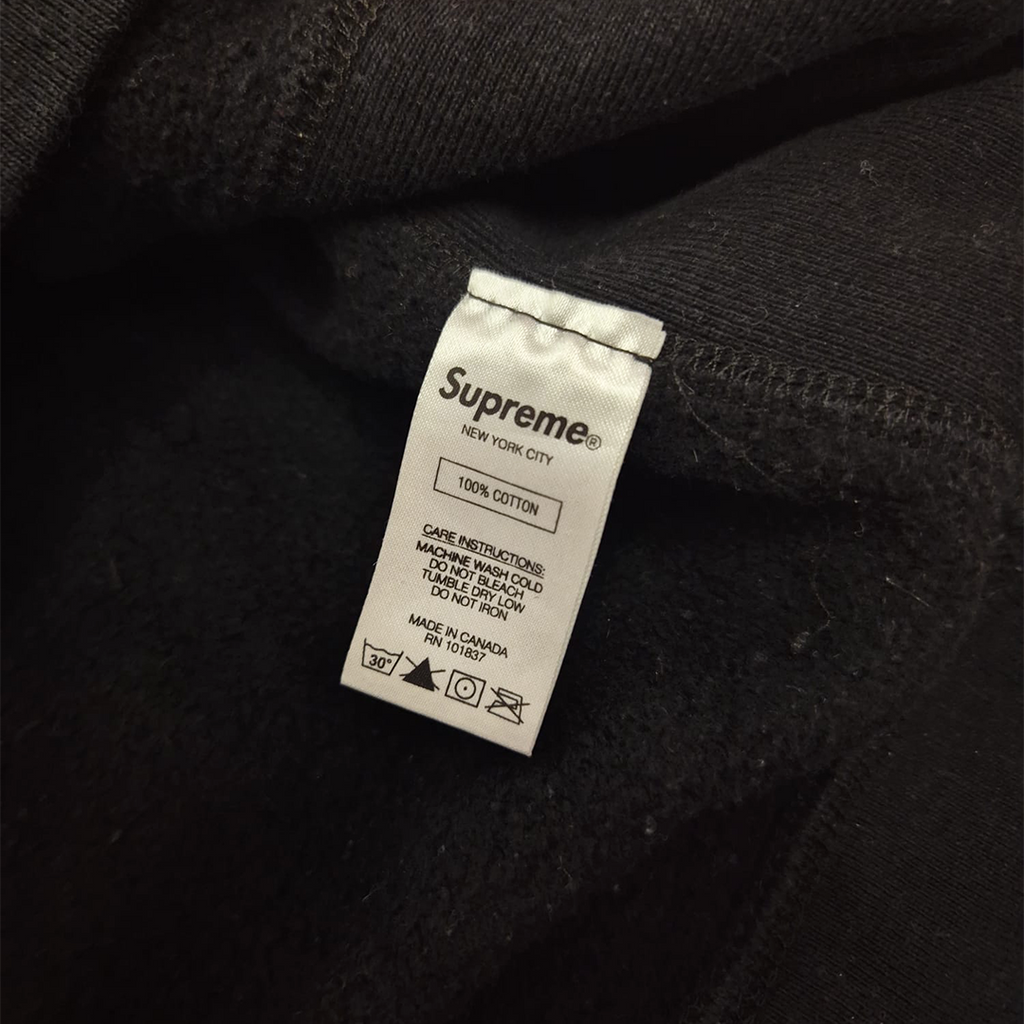 Supreme Channel Black Hoodie (XL)