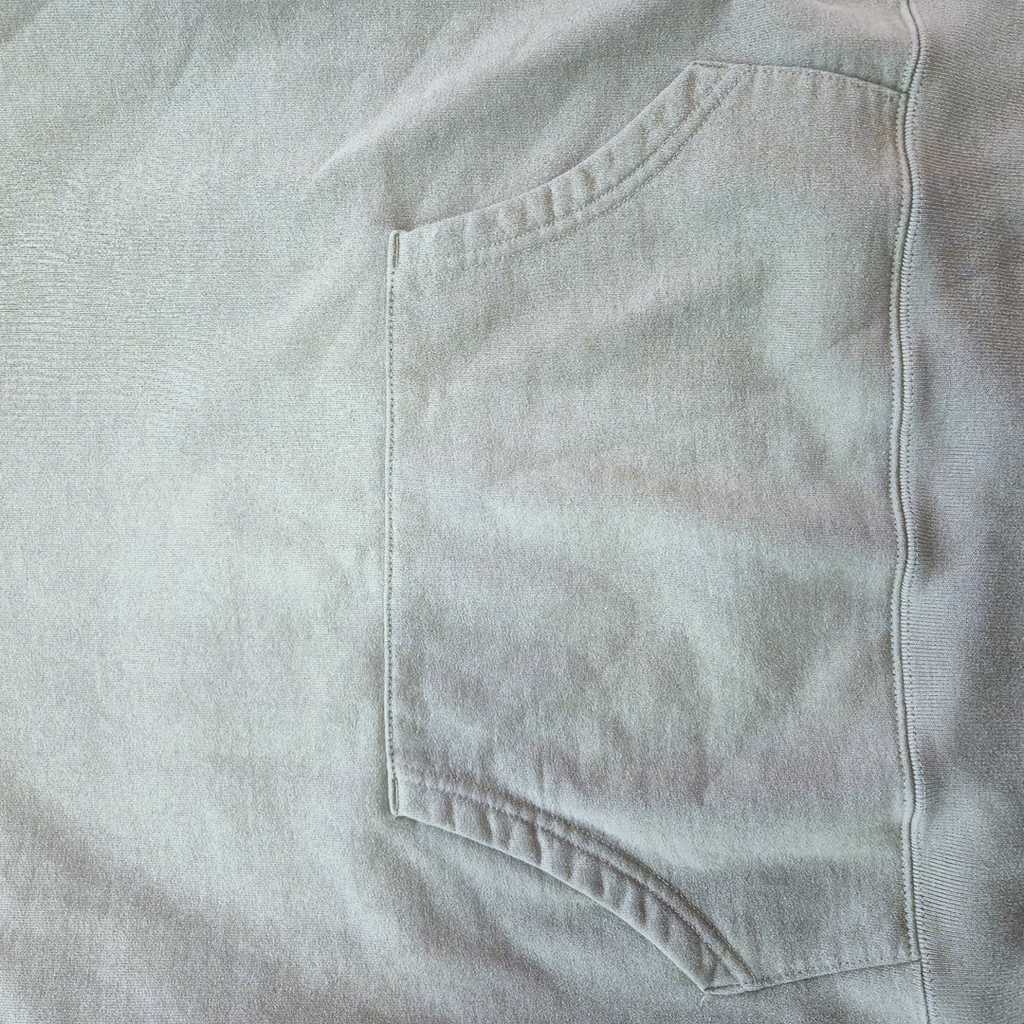 Supreme Cropped Panels Light Brown Hooded Sweatshirt (L)