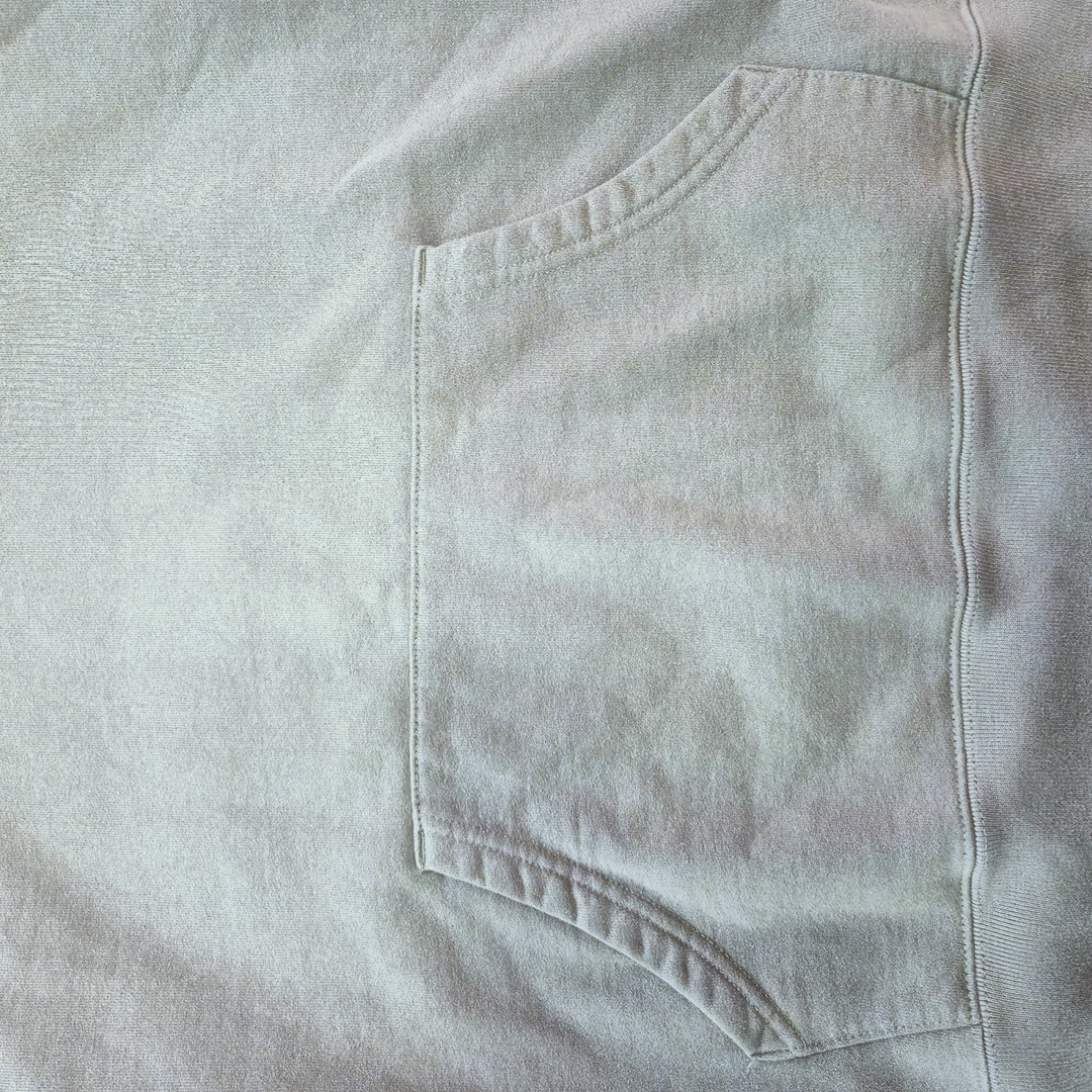 Supreme Cropped Panels Light Brown Hooded Sweatshirt (L)