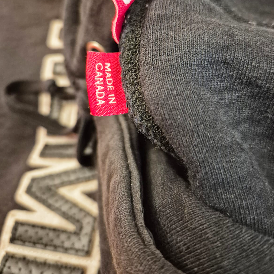 Supreme Perforated Leather Black Hoodie (L)
