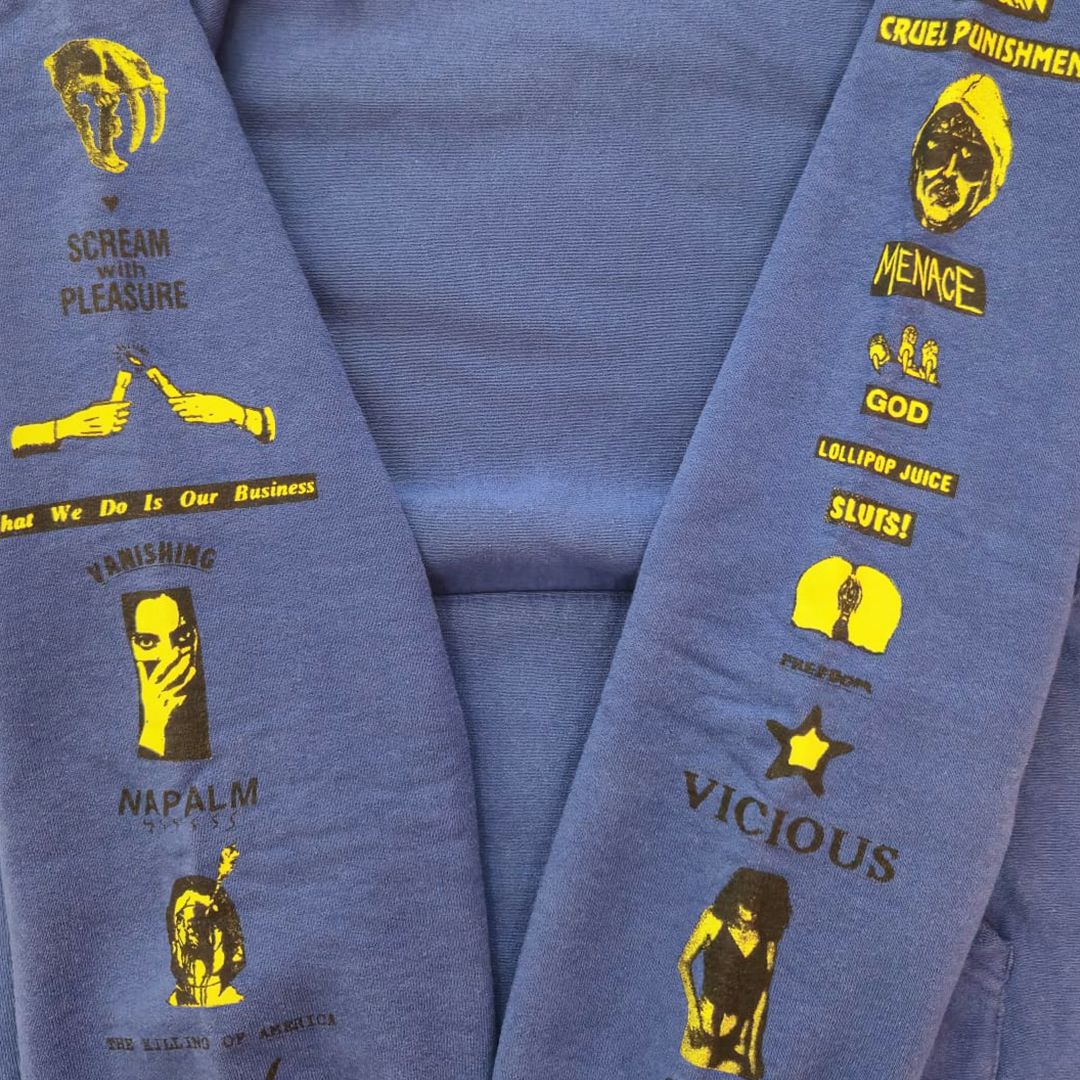 Supreme Menace Blue Hoodie (M)