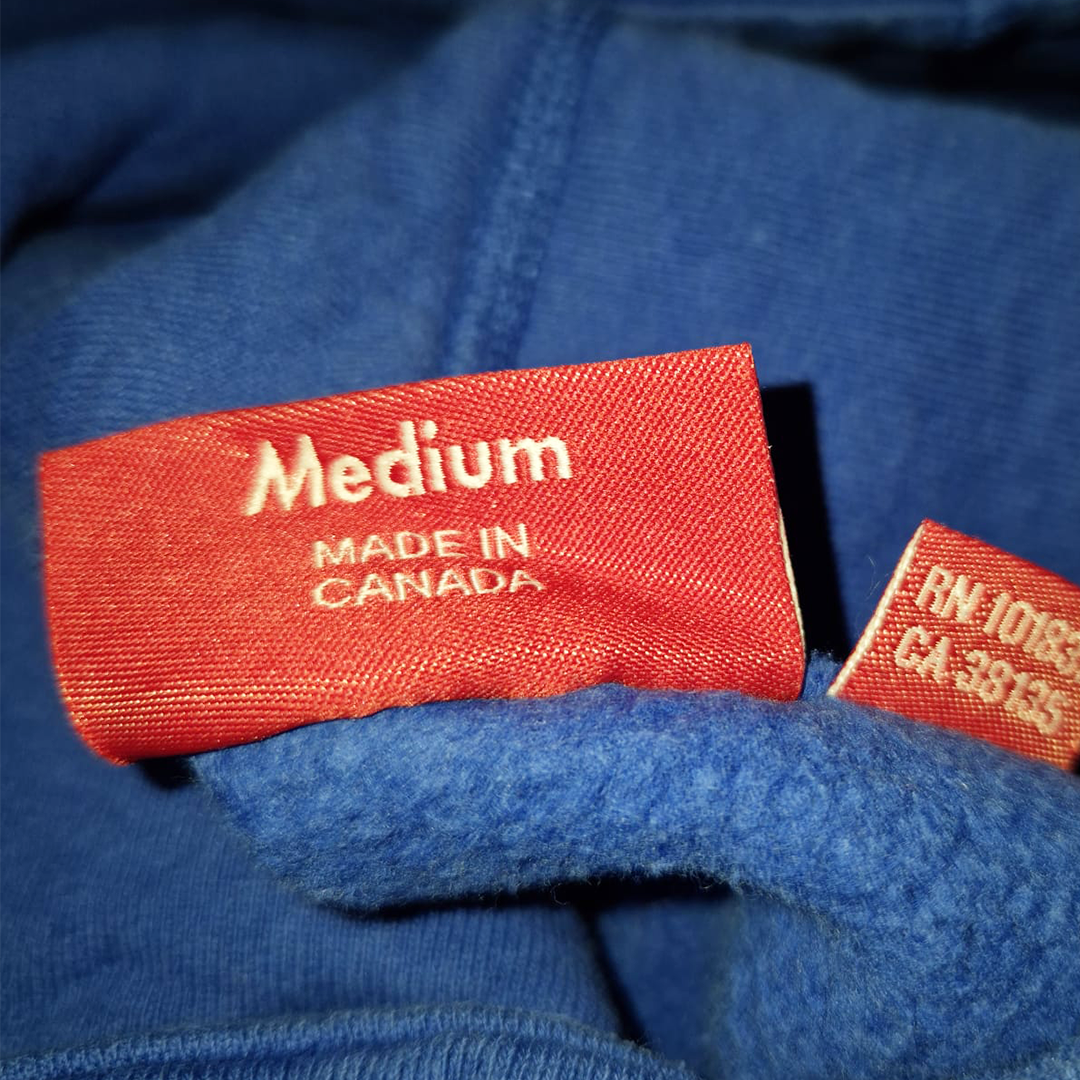 Supreme Menace Blue Hoodie (M)