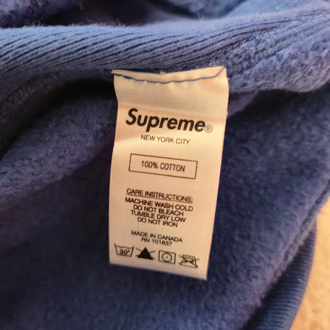 Supreme Menace Blue Hoodie (M)