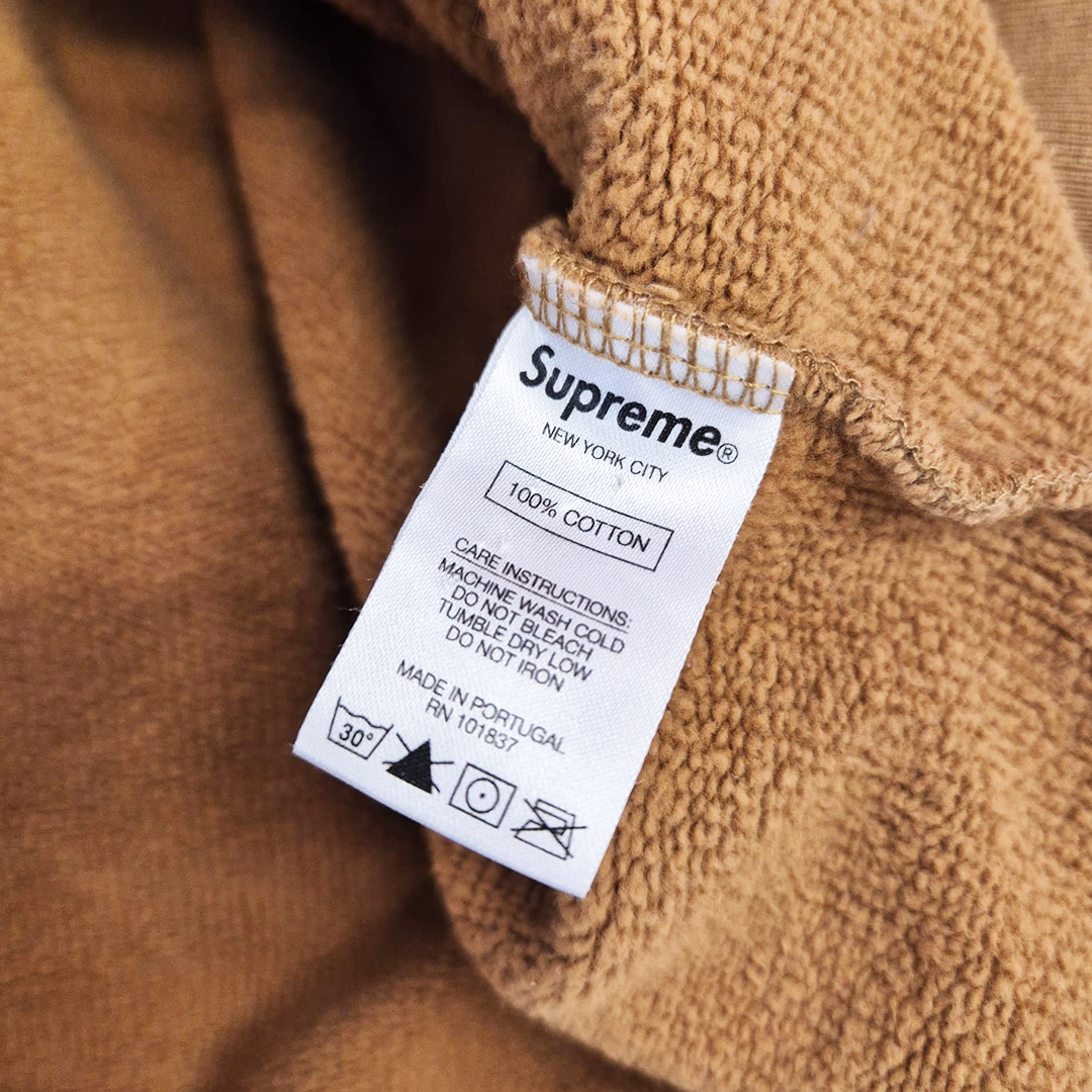 Supreme Handstyle Brown Hoodie (L)