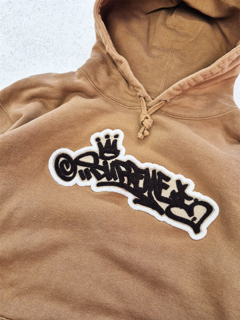 Supreme Handstyle Brown Hoodie (L)