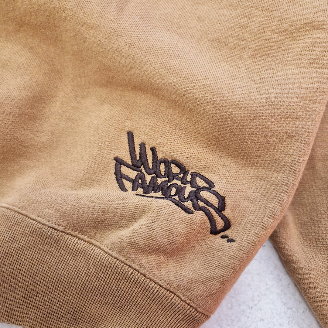 Supreme Handstyle Brown Hoodie (L)