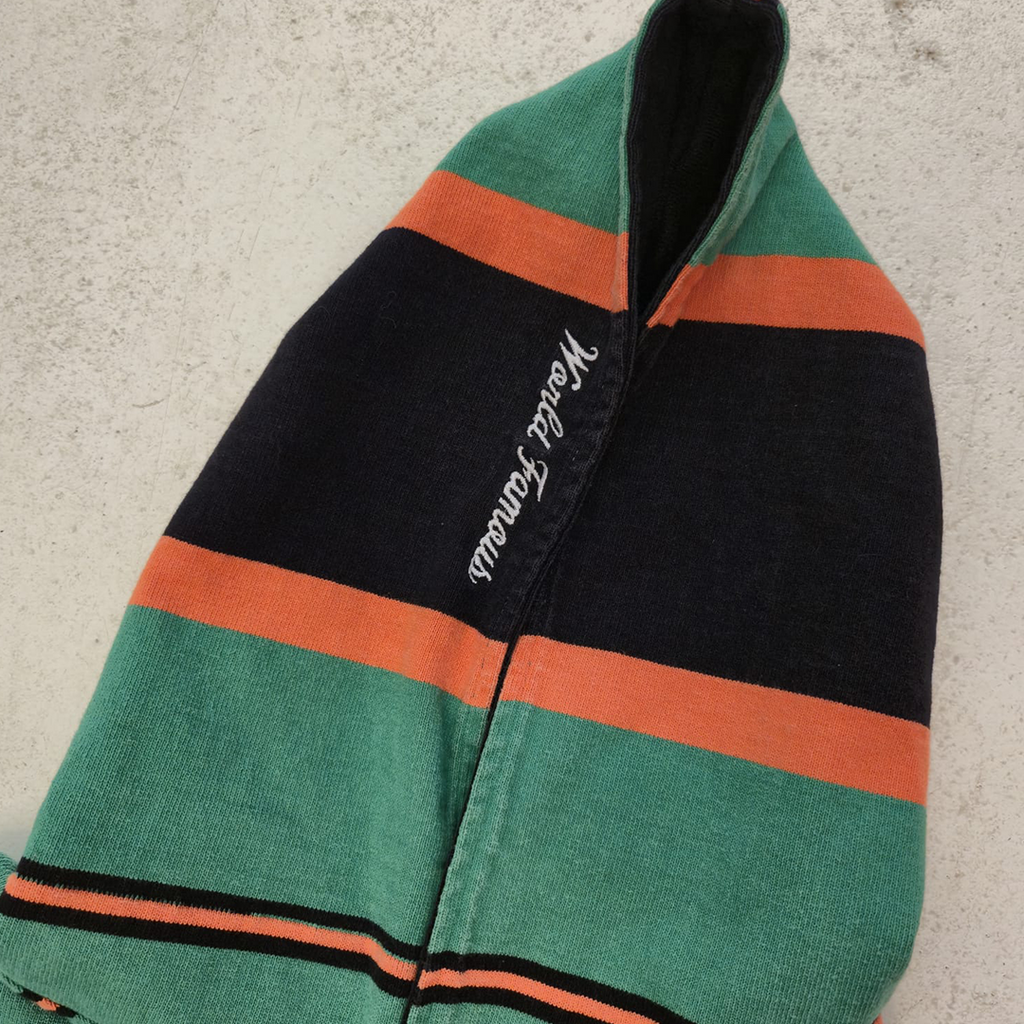 Supreme Rugby Lined Green Hoodie (L)