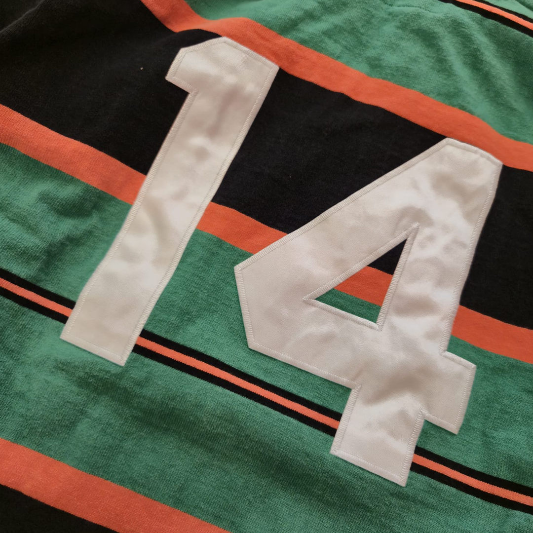 Supreme Rugby Lined Green Hoodie (L)