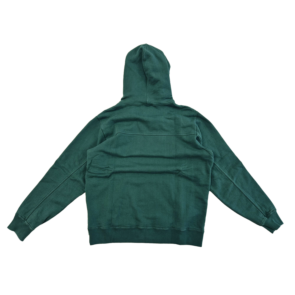 Supreme Text Stripe Green Hoodie (M)