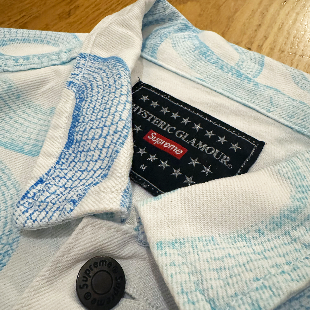 Supreme x Hysteric Glamour Snake Rainbow White Jacket (M)