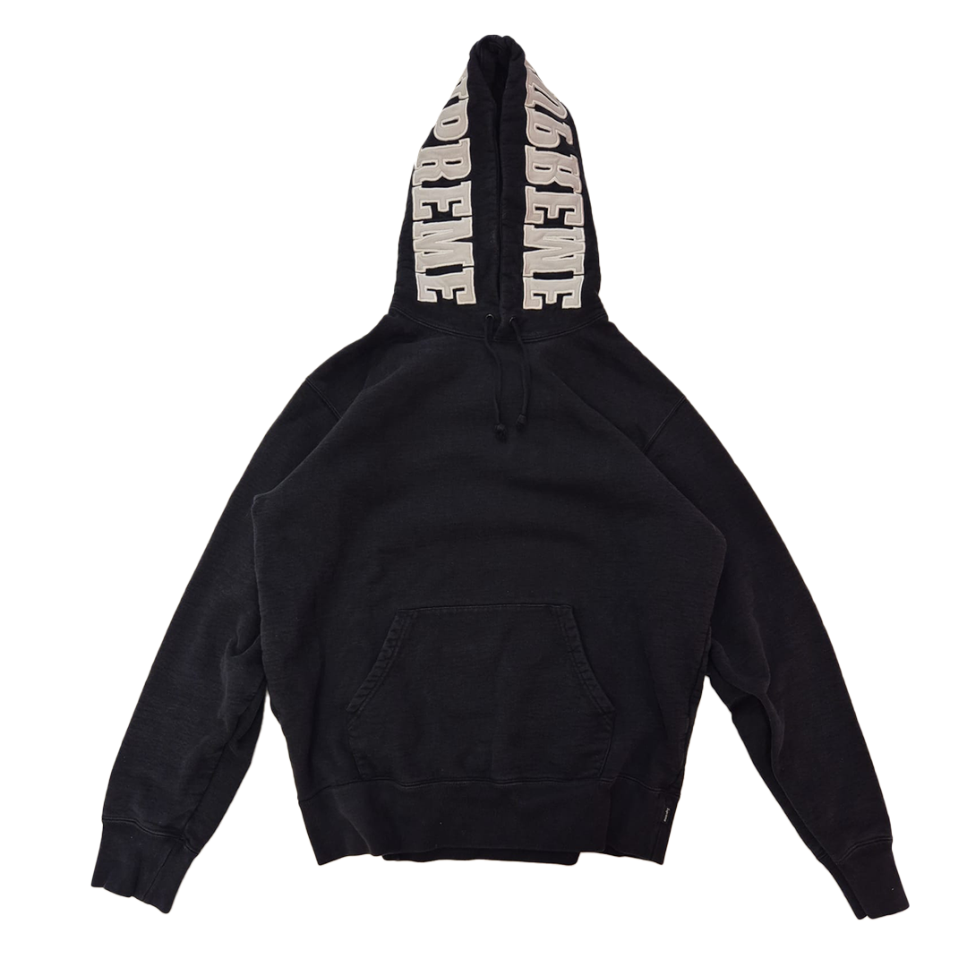 Supreme Mirrored Black Hoodie (M)