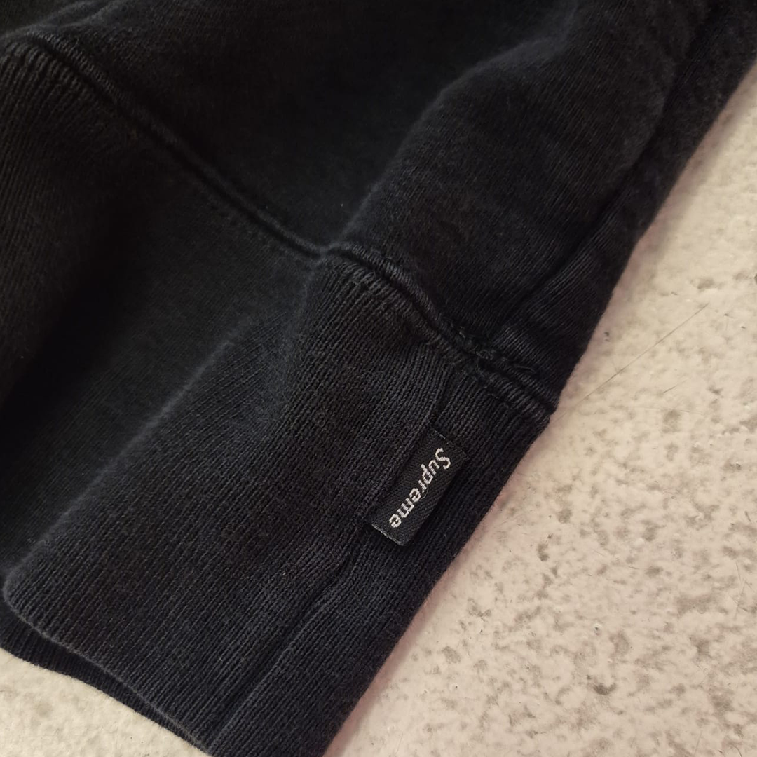 Supreme Mirrored Black Hoodie (M)