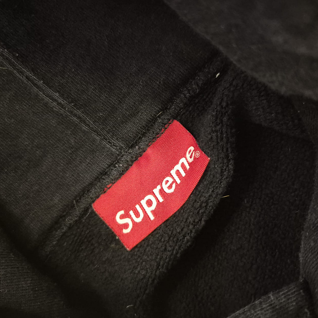 Supreme Mirrored Black Hoodie (M)