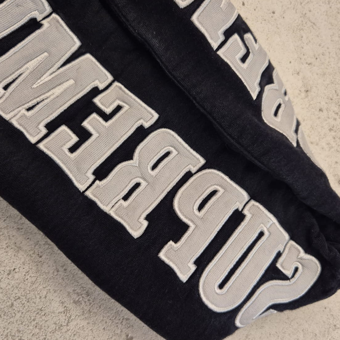 Supreme Mirrored Black Hoodie (M)