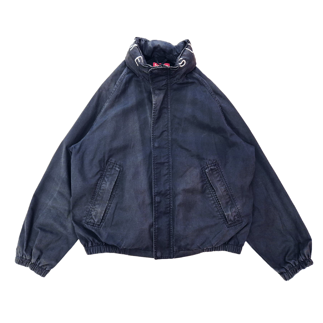 Supreme Navy Raglan Court Jacket (M)