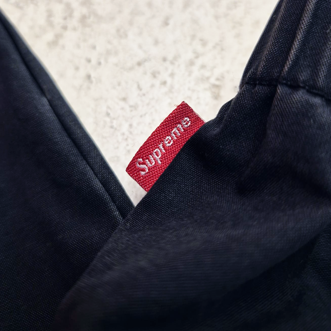 Supreme Navy Raglan Court Jacket (M)