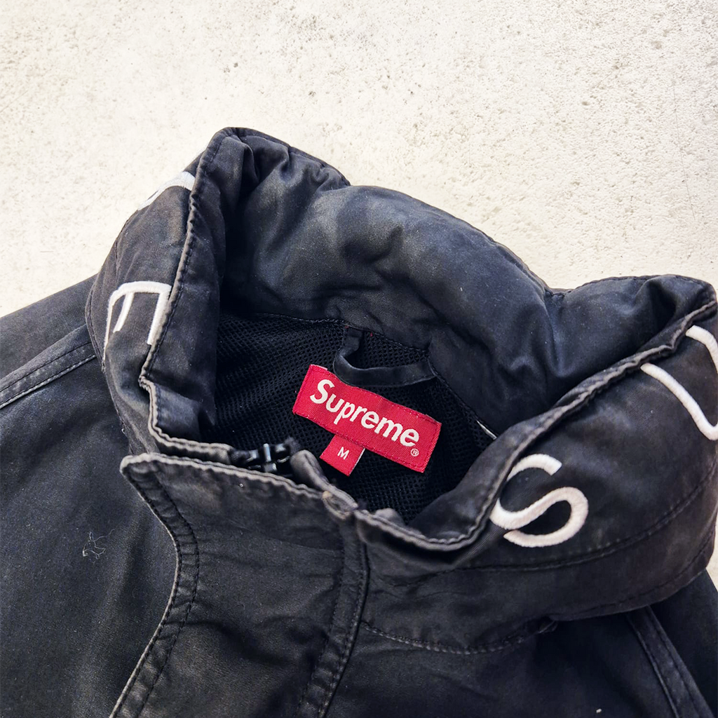 Supreme Navy Raglan Court Jacket (M)