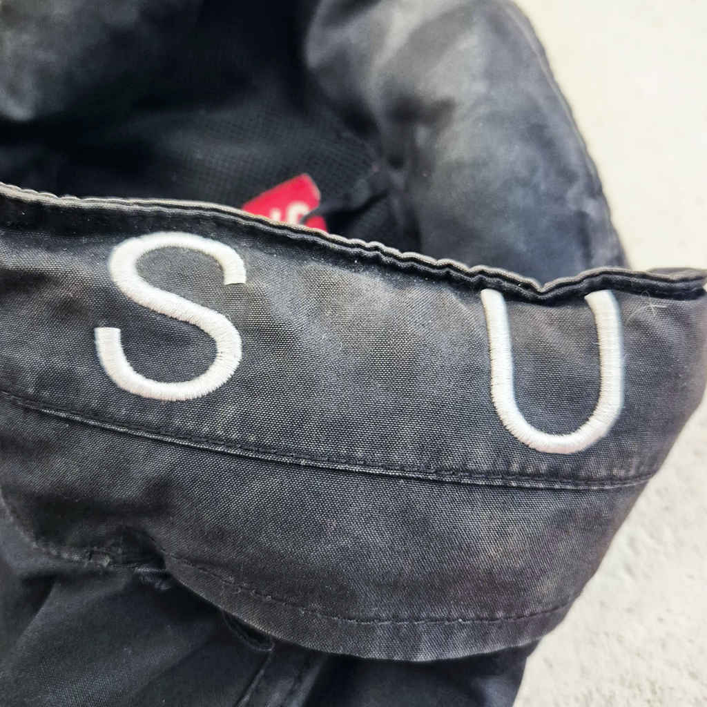 Supreme Navy Raglan Court Jacket (M)