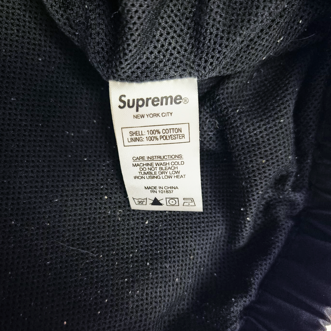 Supreme Navy Raglan Court Jacket (M)