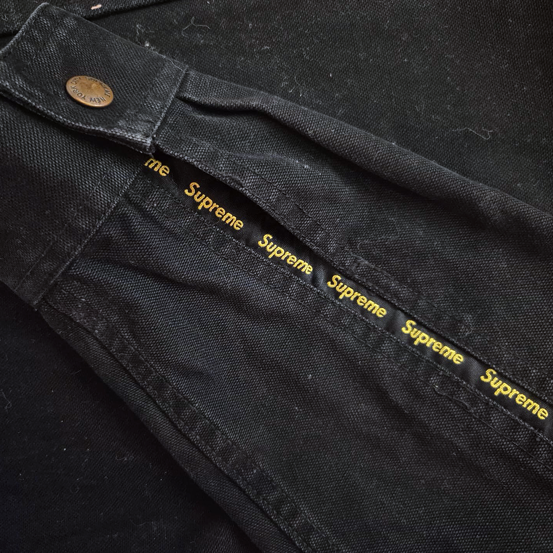 Supreme Black Work Jacket (M)