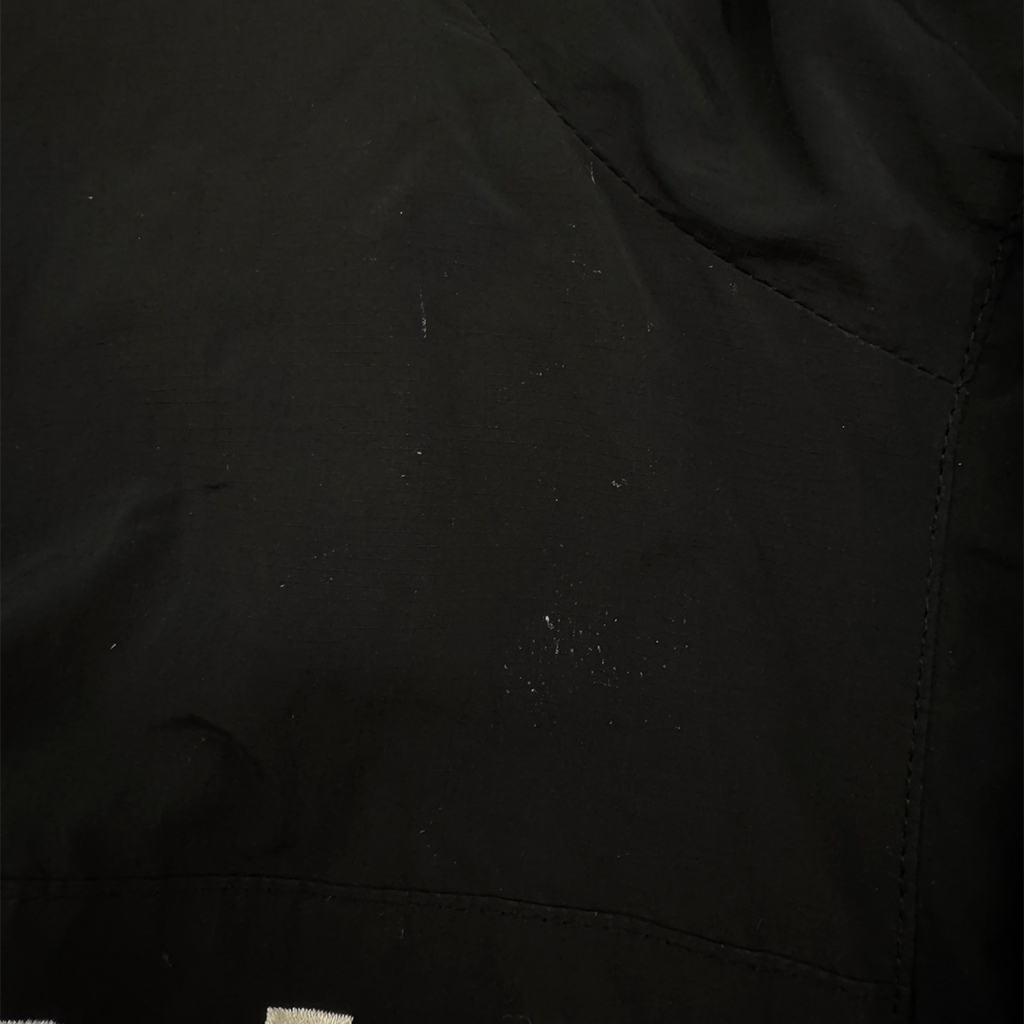 Supreme Curve Logos Ripstop Jacket Black (M)