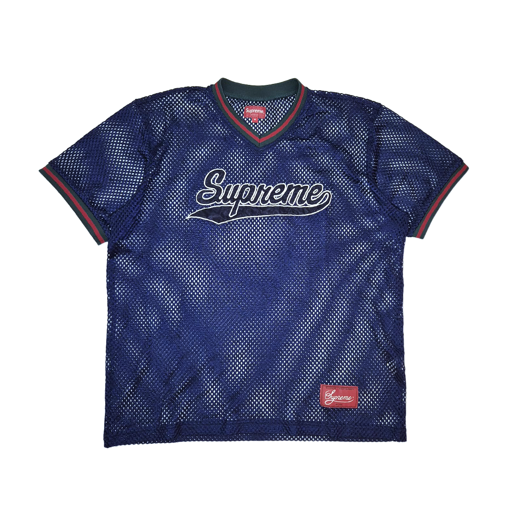 Supreme Marine Mesh Baseball Top (M)