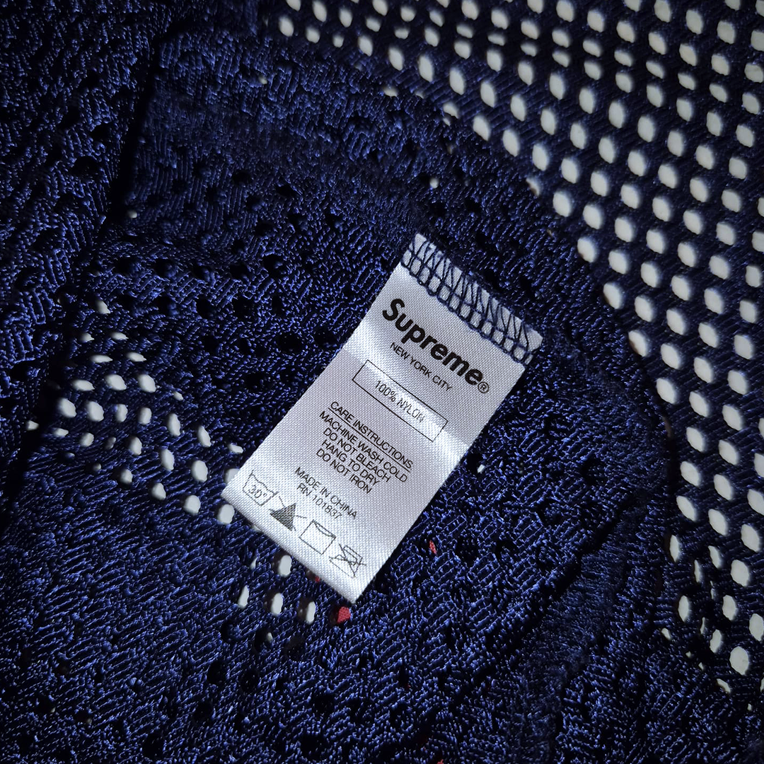 Supreme Marine Mesh Baseball Top (M)