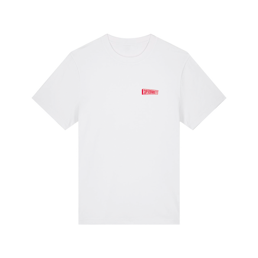 supermarkett kiosk white tee