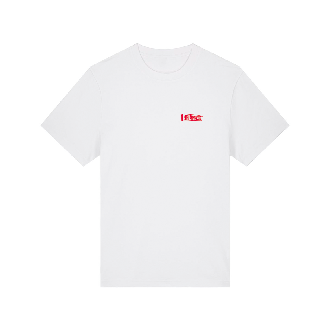 supermarkett kiosk white tee