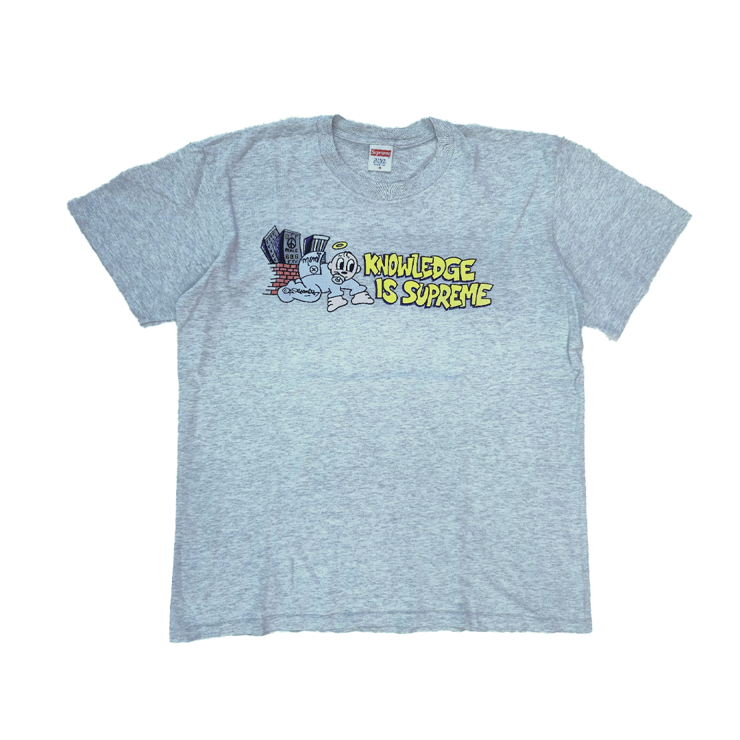Supreme Knowledge is Supreme Grey Tee (M)