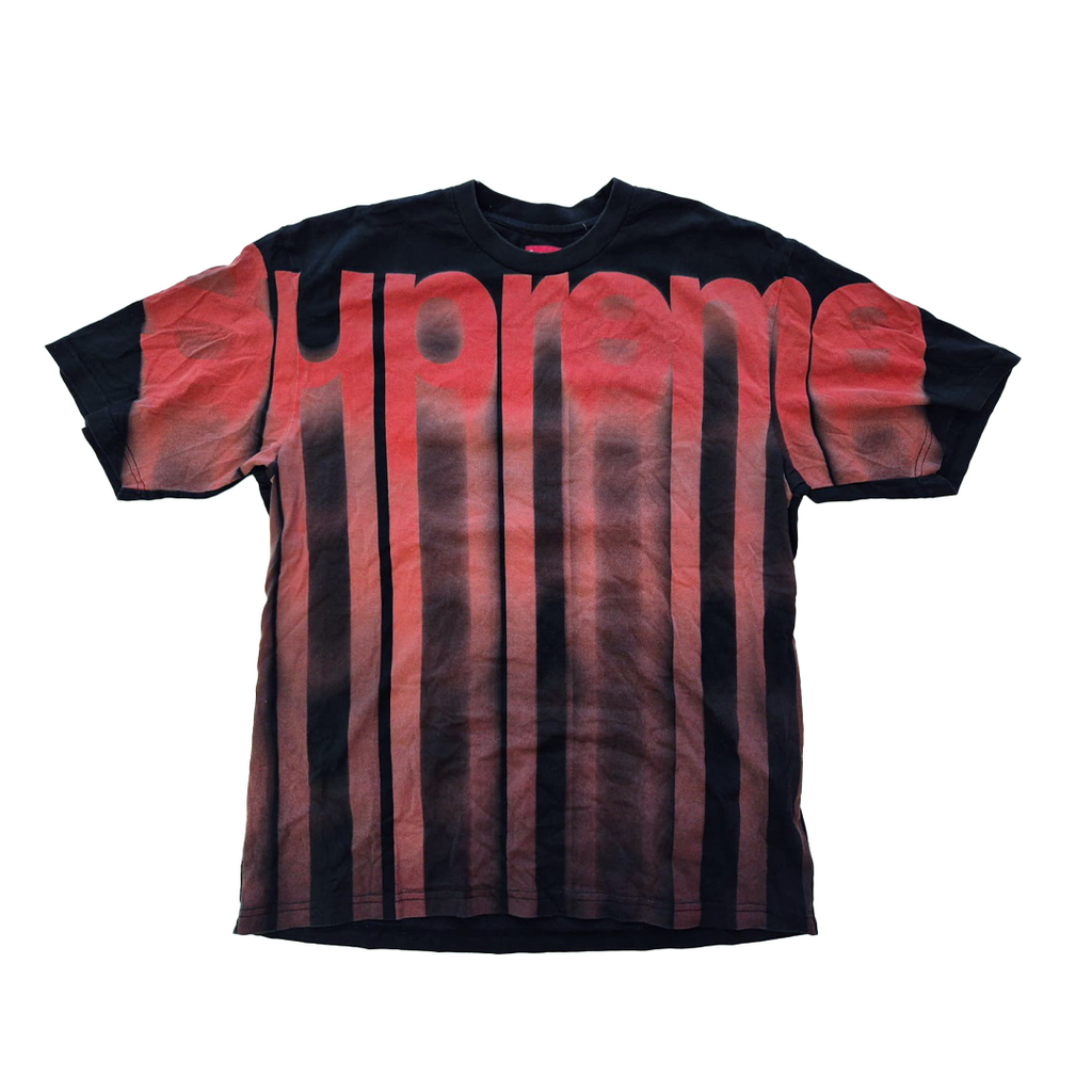 Supreme Bleed Letters Black Tee (M)
