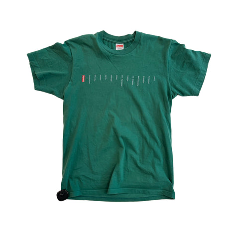 Supreme Location Green Tee (S)