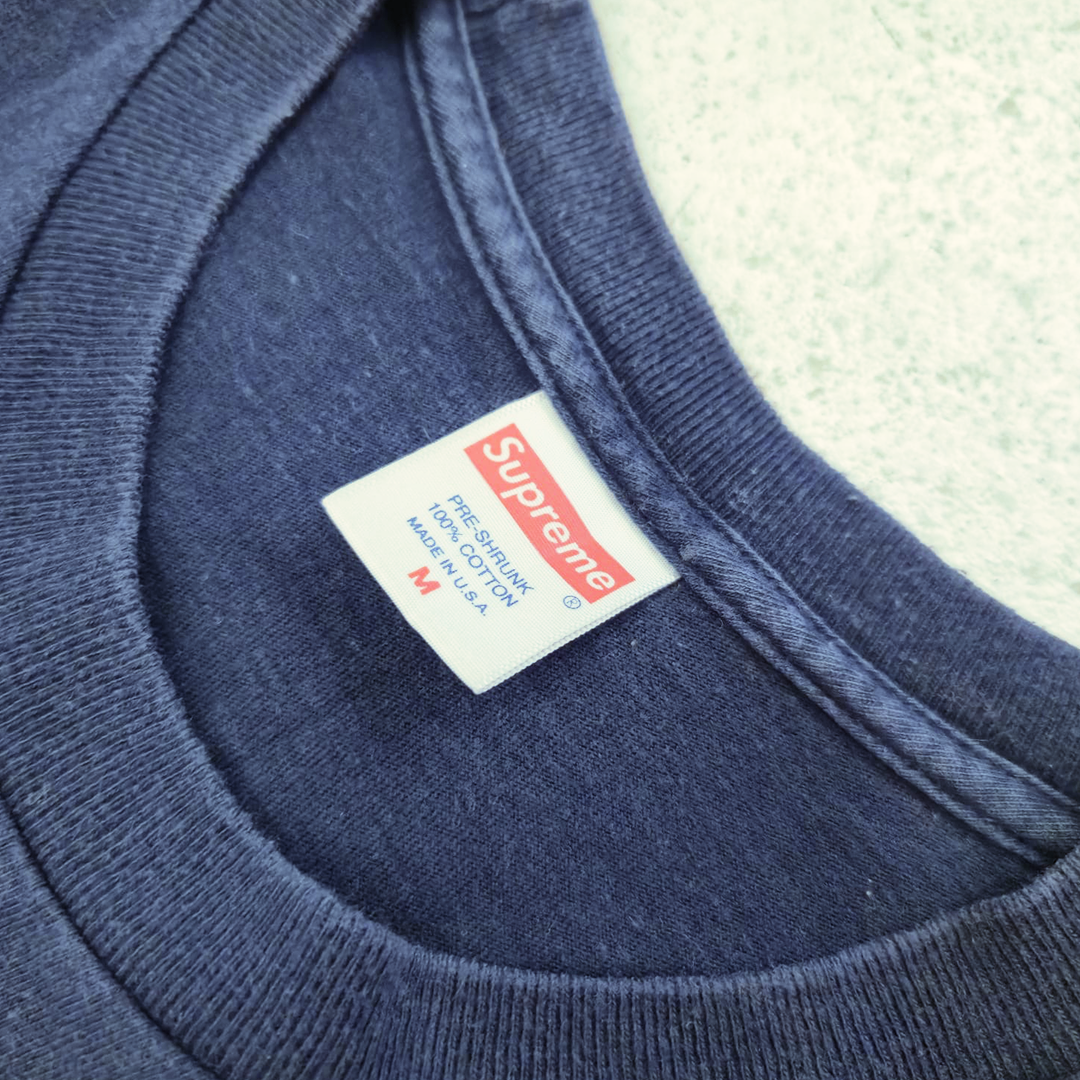 Supreme Mirage Taj Mahal Navy Tee (M)